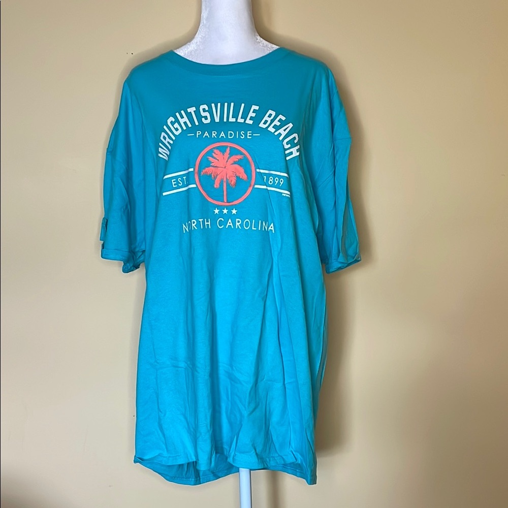 Women's Wrightsville Beach Blue T-Shirt